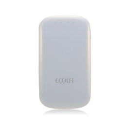 酷凡 COOLFI S600 6000mAh移动电源充电宝 双USB 苹果三星小米手机电池通用型 白色手机电池电池产品图片1